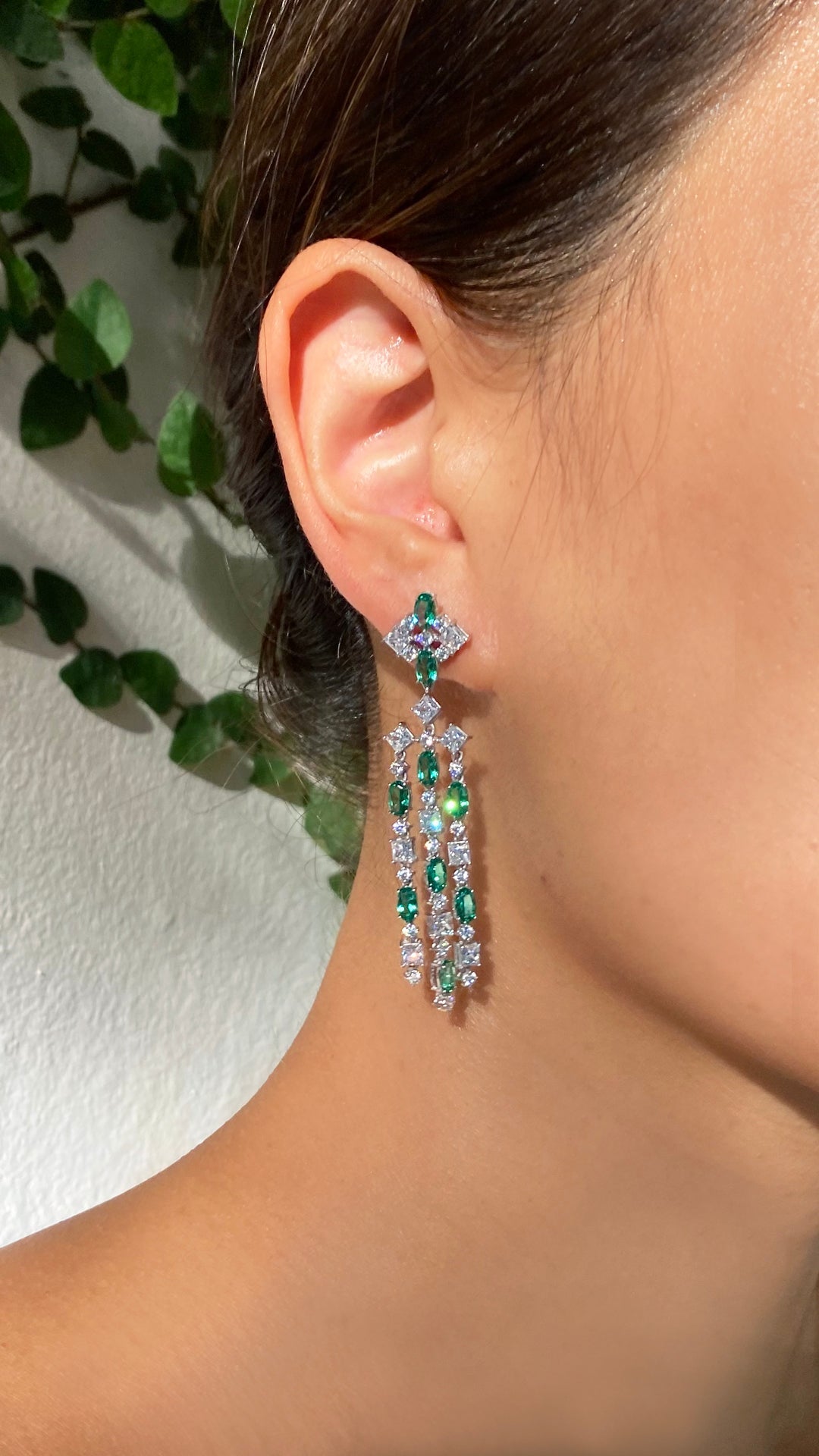Brady Emerald Earrings