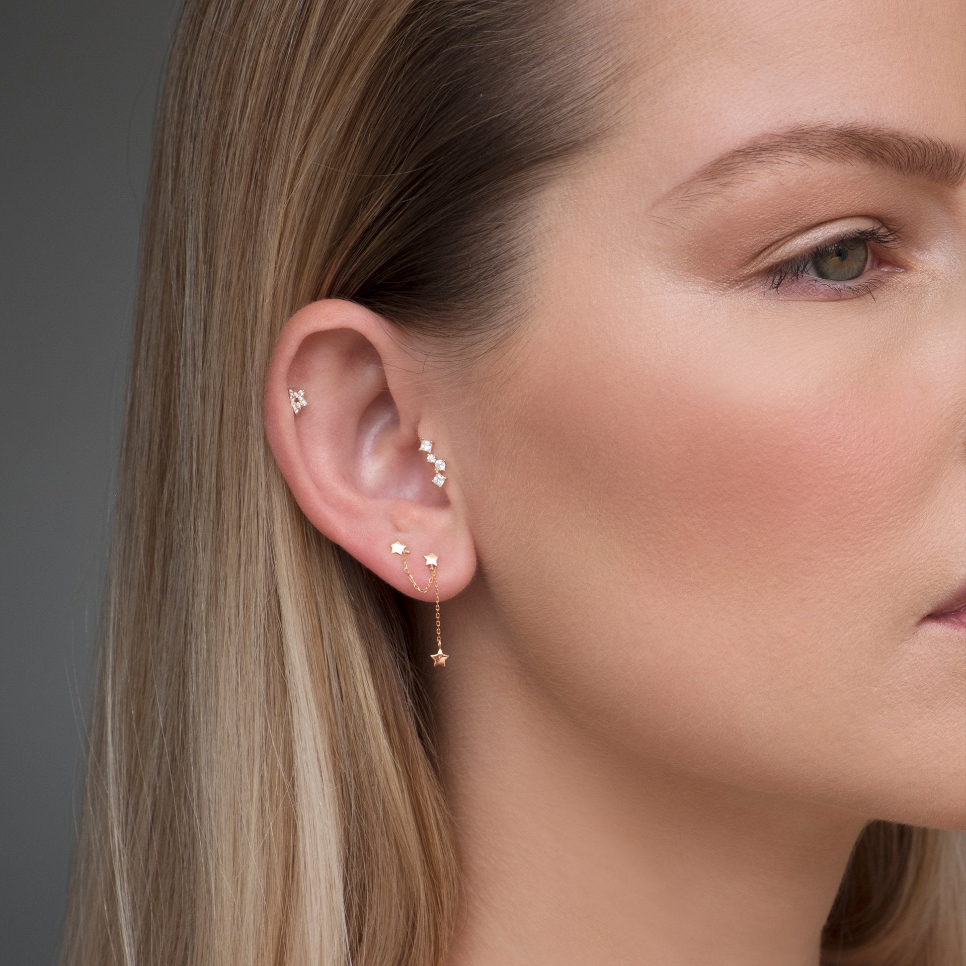 Harper Earring in Rose Gold