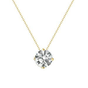 Romy Necklace 0.20ct 18K Yellow Gold